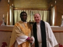 Bishop Ishamael with Father Merv